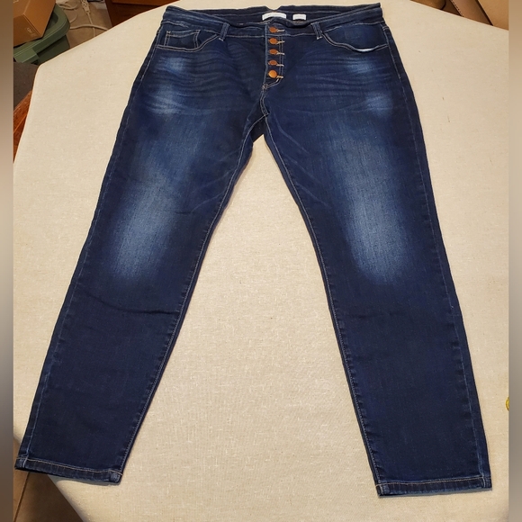 KanCan 6 Button Fly Signature High Rise Skinny Size 36 - Picture 4 of 7